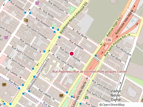 Location of Miller Thomson Llp at Rue de la Gauchetière O Bureau 3700, Montréal