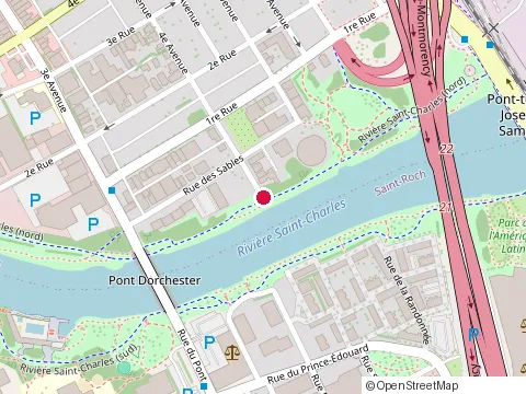 Location of Ministère des Forêts, de la Faune et des Parcs at 5700 4E Av O, Québec