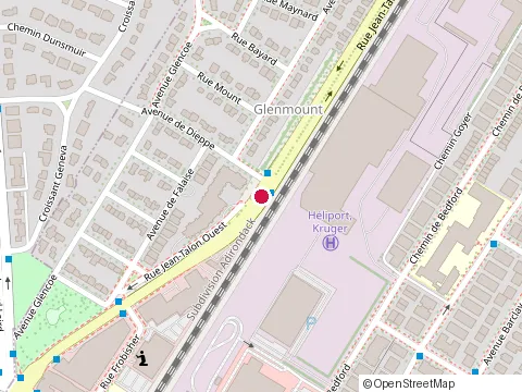 Location of Parc Royal Apartments at 3333 Rue Jean-Talon O, Montréal