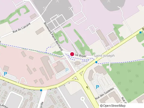 Location of Pavage U C P at 8090 Rue Boyer, Québec