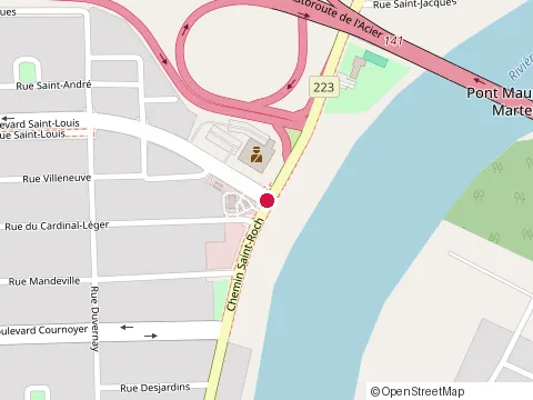 Location of Petro Canada at 4125 Chemin St-Roch, Sorel-Tracy