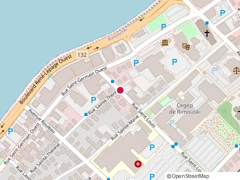 Location of Petro Canada at 100 Rue St-Louis, Rimouski