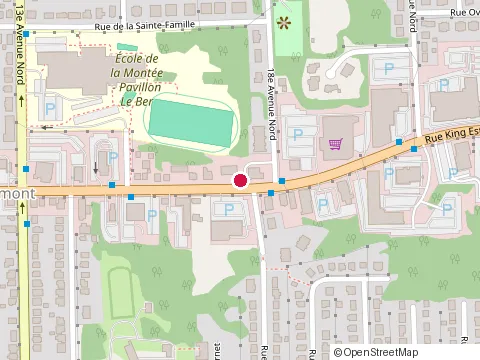 Location of Pizza Pizza at 1105 Rue King E, Sherbrooke