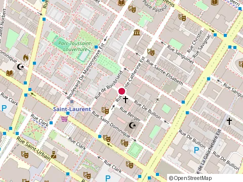 Location of Poke Bolbar at 79A Rue Sainte-Catherine E, Montréal
