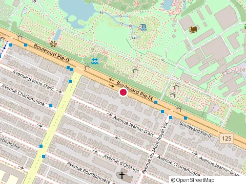 Location of Promutuel Assurance Vaudreuil-Soulanges at 4740 Pie-Ix Blvd, Montréal