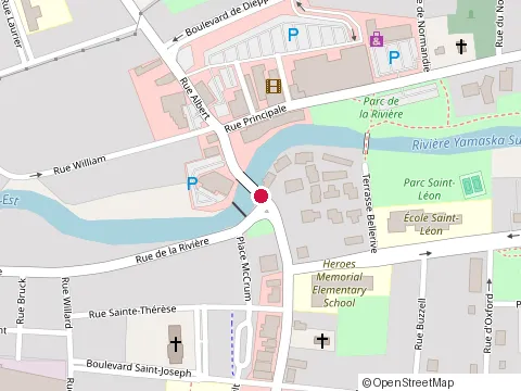 Location of Raymond Chabot Grant Thornton at 100-112 Rue du Sud, Cowansville