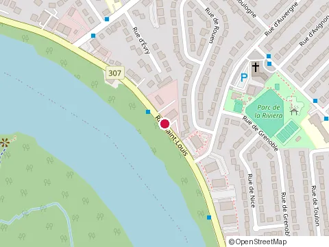 Location of Raymond Chabot Grant Thornton - Services Comptables et Conseils en Fiscalité at 1839 Rue Saint-Louis, Gatineau
