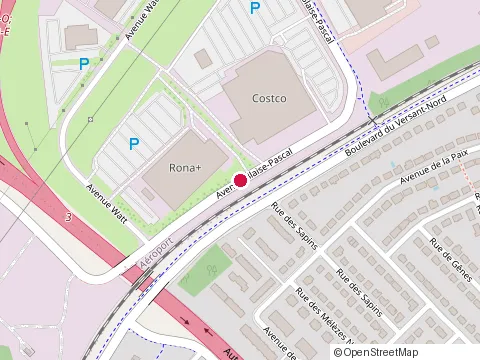 Emplacement de Réno-Dépôt Ste-Foy au 3131 avenue Blaise-Pascal, Québec