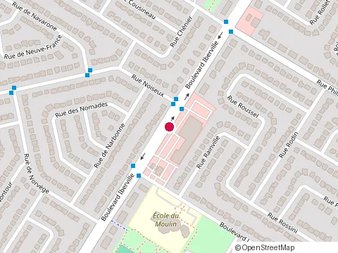 Location of Restaurant Eggsquis at 1124 boulevard Iberville, Repentigny
