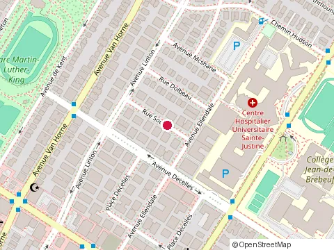 Location of Silver David Dr at 5885 Rue Souart, Montréal