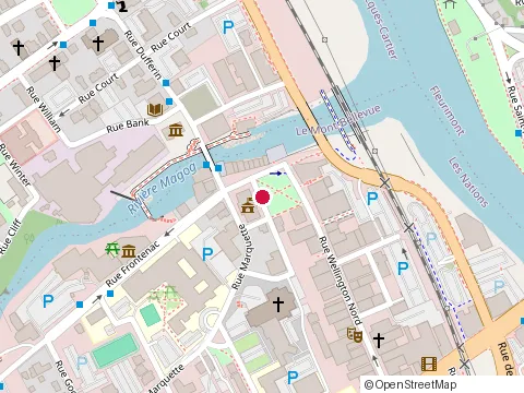 Location of Ville Sherbrooke at 191 Rue du Palais, Sherbrooke