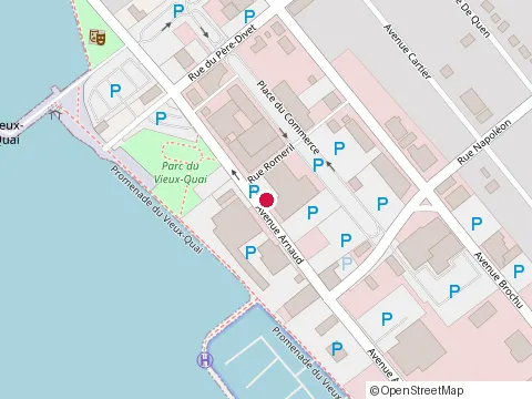 Location of Air Inuit at 456 Arnaud, Sept-Îles