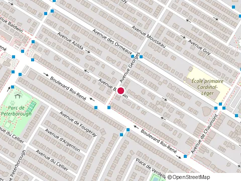 Location of Benny&Co. at 6531 Avenue Baldwin, Anjou