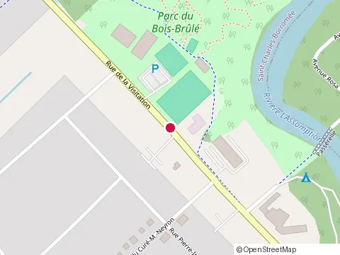 Location of Benny&Co. at 18 Rue de la Visitation, Saint-Charles-Borromée