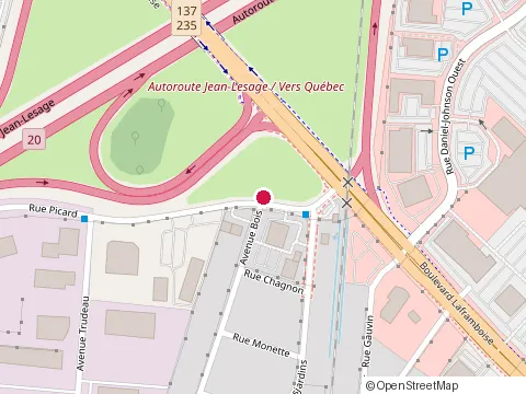 Location of Benny&Co. at 2955 Rue Picard, Saint-Hyacinthe