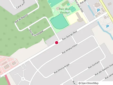 Location of Benny&Co. at 300 Rue George-Muir, Québec