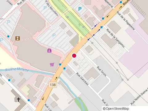 Location of Benny&Co. Trois-Rivières at 4405 boulevard Gene-H.-Kruger, Trois-Rivières