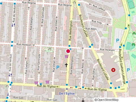 Location of Bien Chez Soi Verdun at 4012A Rue Wellington, Verdun
