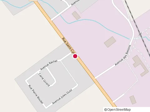 Location of Bistro Bar la Baraque at 984 Rue Saint-Cyrille, Normandin