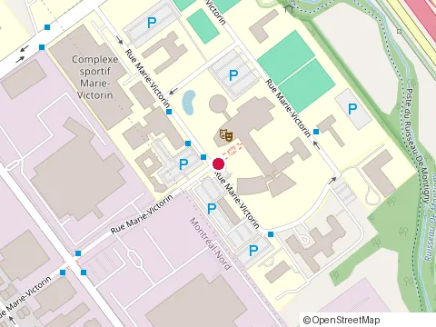 Location of C.E.G.E.P. Marie-Victorin at 7000 boulevard Marie-Victorin, Montréal
