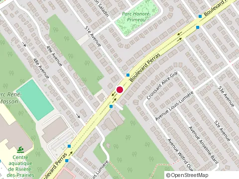 Location of Construction Trilikon Construction Inc. at 2-9200 boulevard Perras, Montréal