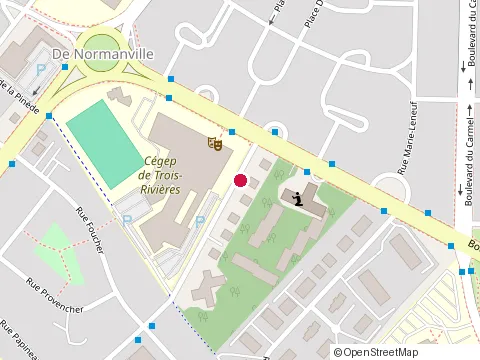 Location of Dental Clinic Cegep Trois Rivières at 3500 Rue de Courval, Trois-Rivières