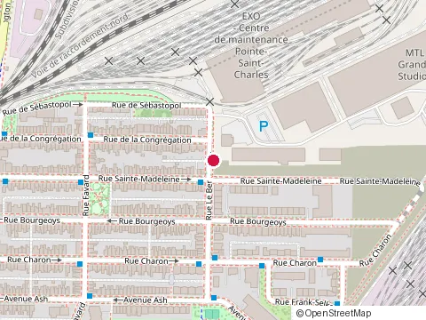 Location of Fix Auto Centre-Ville at 1840 Rue le Ber, Montréal