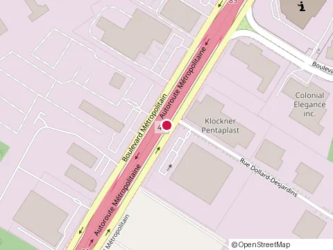 Location of Ganotec Inc at 3777 Rue Dollard-Desjardins, Pointe-aux-Trembles