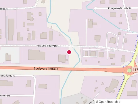 Location of Guay Inc at 1275 Rue Léo-Fournier, Val-d'Or