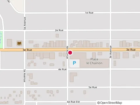 Location of la Maison du Steak at 466 3E Rue, Chibougamau