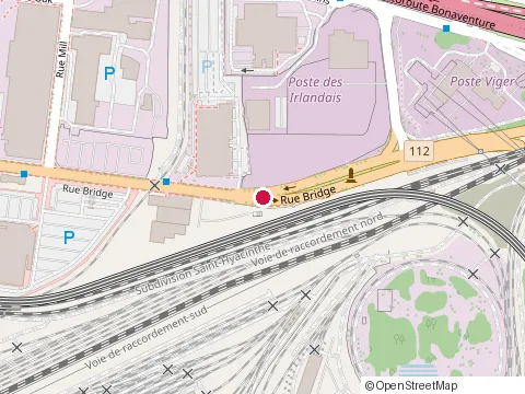 Emplacement de le Groupe Master Montréal au 220 Rue Bridge, Montréal