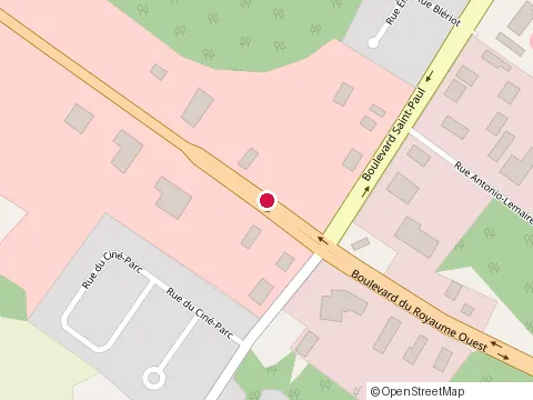 Location of les Aliments M&M at 424 Royaume Blvd W, Chicoutimi