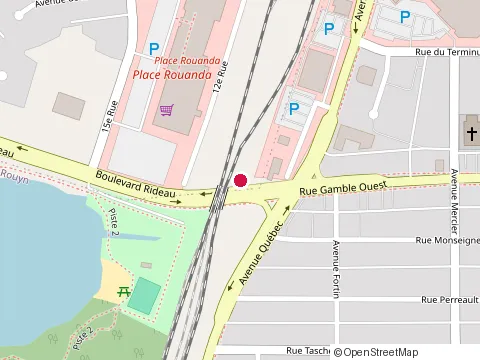 Location of Noranda Pizzeria at 630 Boulevard Rideau, Rouyn-Noranda