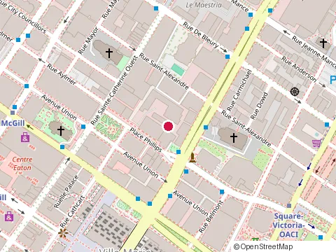 Location of Norda Stelo Inc at 630 Boulevard René-Lévesque O, Montréal