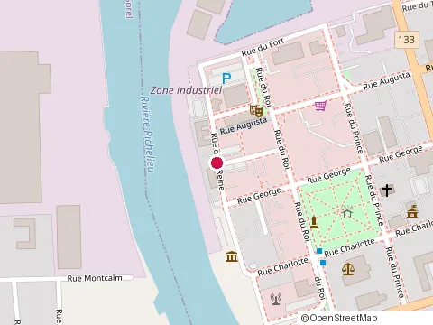 Location of Océan Remorquage Sorel Inc at 10 Rue de la Reine, Sorel-Tracy