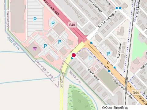 Location of Petinos Charlemagne at 65 Rue Émile-Despins, Charlemagne