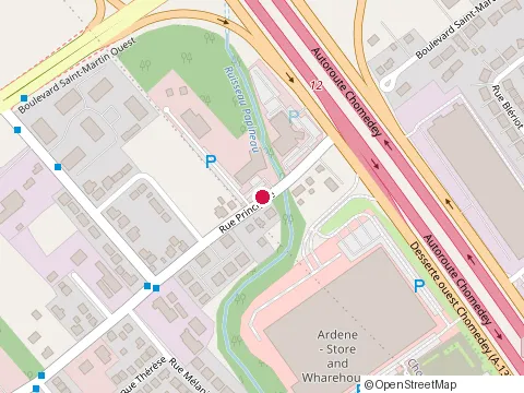 Emplacement de Petinos Sainte-Dorothée au 540 Autoroute 13, Laval