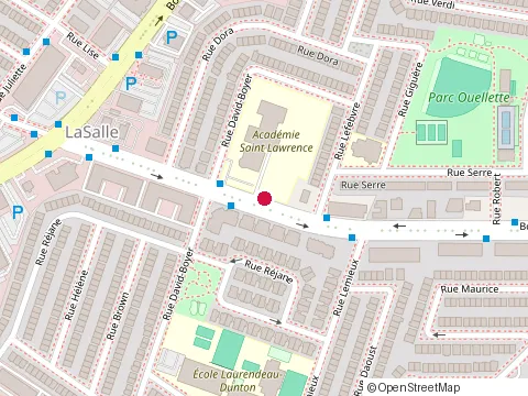 Location of Pfk at 1551 Boulevard Shevchenko, Montréal