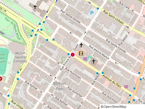 Location of Pita Pit Canada at 3550 Avenue du Parc, Montréal