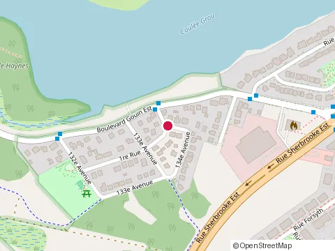 Location of Proprio Direct Courtier Immobilier, Maxime Coté at 5547 1Re Ave, Montréal