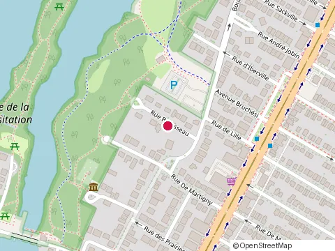 Location of Souvlaki Bar Express (Complexe Desjardins) at 1250 Rue Saint-Urbain, Montréal