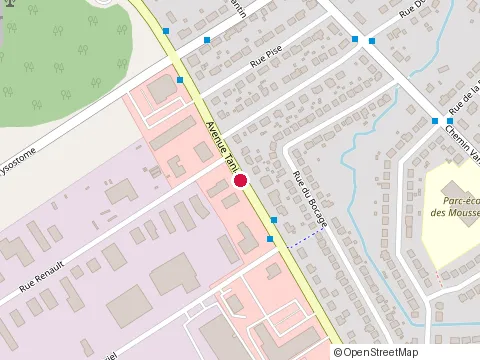 Location of Sushi Shop at 772 Avenue Taniata, Lévis