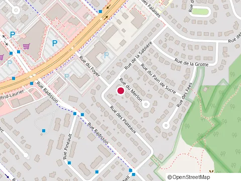 Location of Sushi Shop at 340 Boulevard Sir Wilfrid Laurier, Mont-Saint-Hilaire