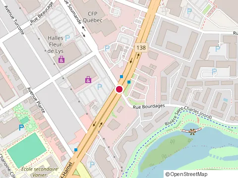 Location of Sushi Shop Hamel at 621 Boulevard Wilfrid-Hamel, Québec