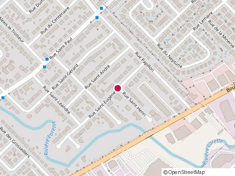 Location of Unibéton A Division Of Ciment Québec Inc. at 3725 Rue Saint-Henri, Québec