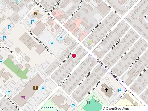 Location of Visique - Rimouski at 92 2E Rue O, Rimouski
