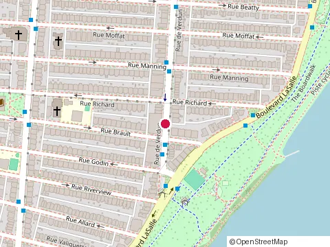 Location of Visique - Verdun at 5884 Rue de Verdun, Verdun