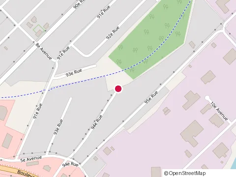 Location of Westburne at 635 94E Rue, Saint-Georges