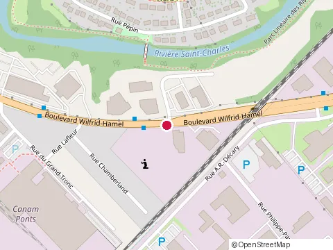 Location of Barrette Structural Inc at 100-1778 boulevard Wilfrid-Hamel, Québec