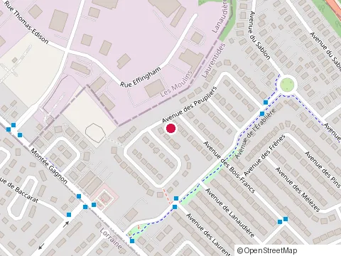 Location of Construction Poly-Concept Inc at 367 avenue des Bouleaux, Bois-des-Filion